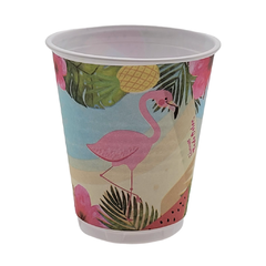 Vaso Plastico Descartable Flamenco X 10U - comprar online