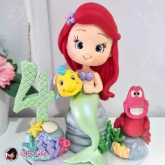 Apliques tema Pequena Sereia - comprar online