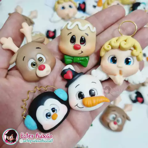 Kit 5 ímas variados com ou sem cartão