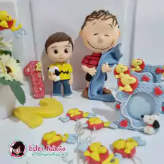 Kit completo festa em casa Linus e snoopy - comprar online