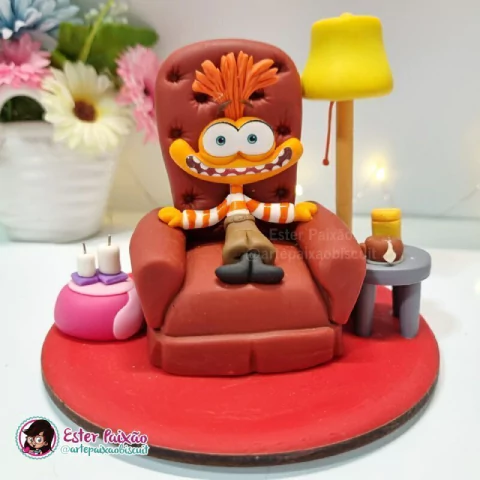 Peça colecionável Ansiedade relaxando