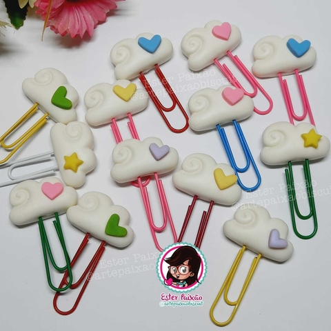 Clips Nuvens fofinhas sortidas