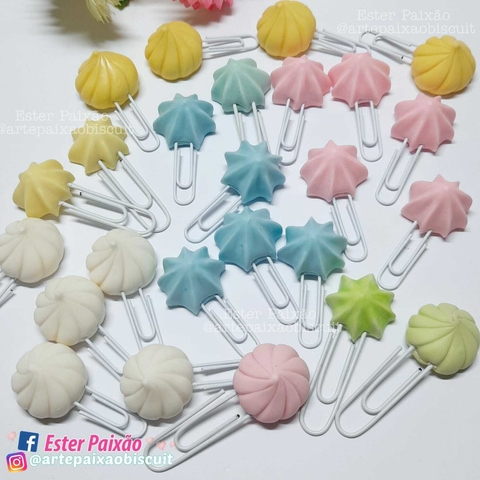 Clips Suspiros cores e modelos variados