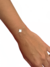 Pulseira Ouro 18 K 750 com Trevo Branco - comprar online