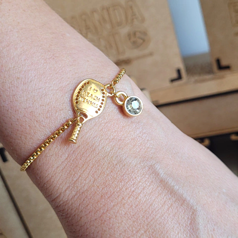 Pulseira Beach Tennis Gold