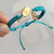 Pulseira Beach Tennis (Luz Neon) Azul