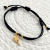 Beach Tennis "Entre Linhas" Aço Inox - Preto - Nanda Bani Pulseiras
