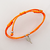 Beach Tennis "Entre Linhas" Aço Inox - Laranja Neon - comprar online