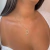 Imagem do Colar pingente letra Inicial banhado a ouro