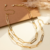 kit Colar + Pulseira Cadeado Elos Feminino banhado a Ouro18K - loja online
