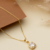 Colar Ponto de Luz Quadrado - Banhado a Ouro18K - Garantia 12 Meses