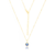 Colar Céu Azul Corrente Feminina Ouro18k Prata925 Garantia Vitalícia - comprar online