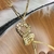 Pulseira Pingente Coração Banhada a Ouro - Cy Semijóias