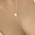 Colar Terço Feminino Prata925 Ouro18k Garantia Vitalícia - Cy Semijóias