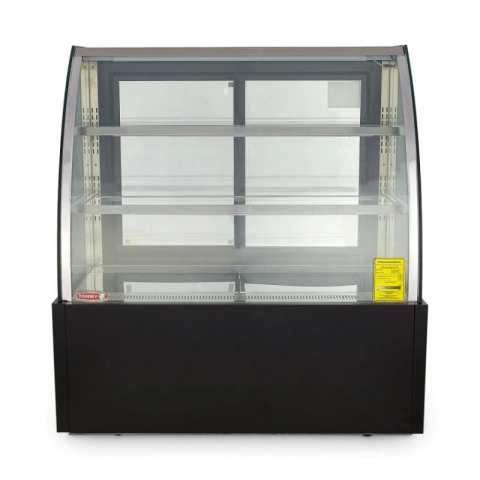 VFG-120C2 VITRINA REFRIGERADA FULL GLASS 120CM CUR