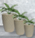 Kit Vaso Planta Redondo Jardim Polietileno Diamante 3d 3uni