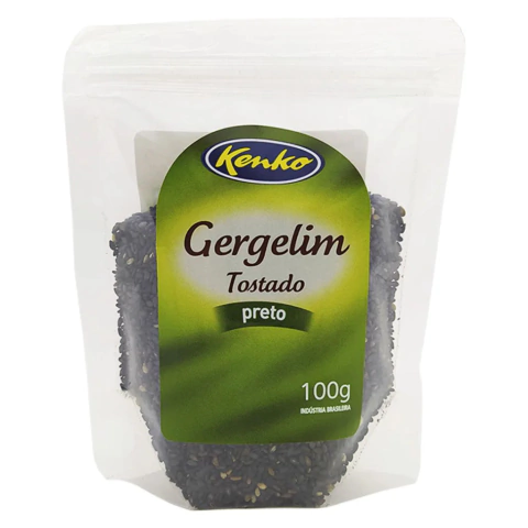 Gergelim Tostado Preto 100g.