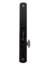 Fecho Concha Manual Porta Correr Alumínio Fermax Fec42 Preto