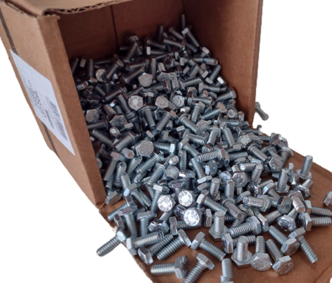 Parafuso Sextavado 5/16 x 5/8 Zincado New-Fix - 200pçs