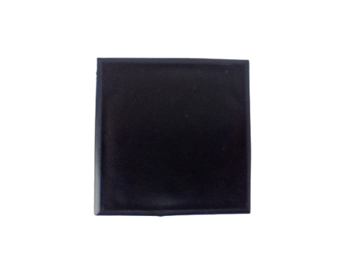 Tampa Nylon Quadrada Tubo Ferro Alumínio 50x50 Preto