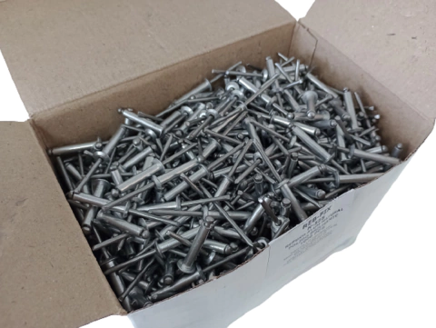 Rebite Alumínio Repuxo Brilhante 525 4,8 x 25 New-Fix 1000pç