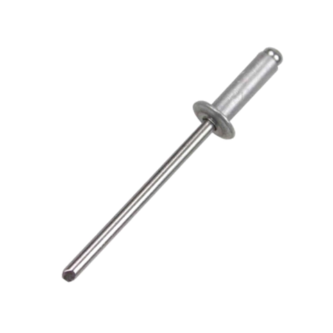 Rebite Pop Repuxo Alumínio Natural 512 4,8 x 12 NewFix 100pç