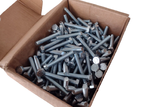 Parafuso Sextavado 5/16 x 2 Zincado New-Fix - 200pçs