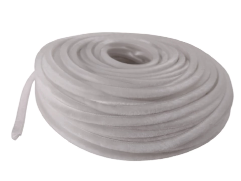 Fita Escovinha Esquadria Alumínio Janela Branco 5x5 50mts