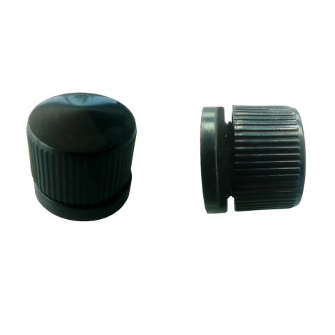 Botão Frances Suporte Para Espelho Plastico ABS Preto - 1un - comprar online