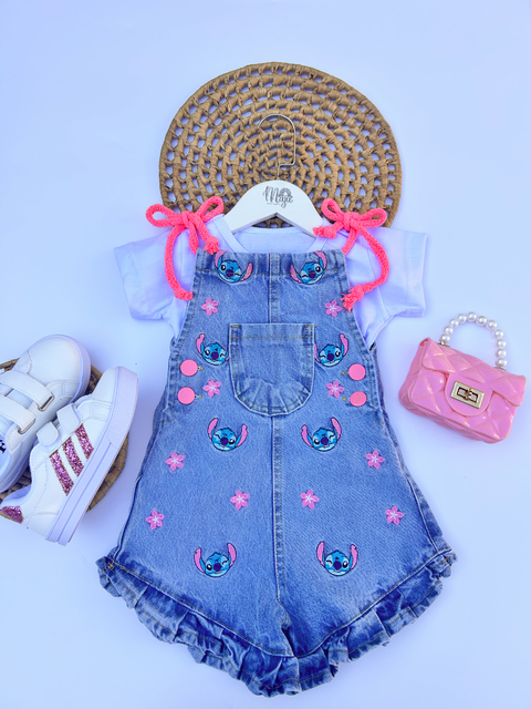 Macaquinho Jeans - Stitch - comprar online