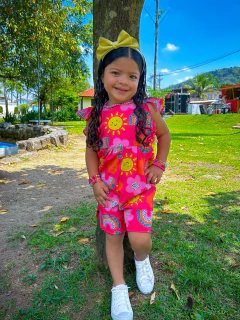 Macaquinho Infantil Maitê - Colorido - loja online