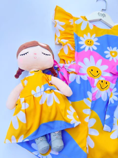 Macaquinho Infantil Giovanna - Flor