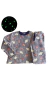 Pijama Luminoso brilla en la oscuridad arco iris - comprar online