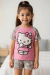 Pijama Hello Kitty brilla en la oscuridad corto en internet