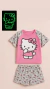 Pijama Hello Kitty brilla en la oscuridad corto - comprar online
