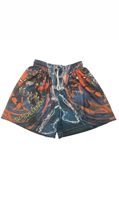 Short malla SIN suspensor Spiderman Venom