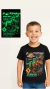 Remera Dinosaurio Brilla en la Oscuridad - comprar online