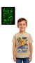Remera Brainrots brilla en la oscuridad - comprar online