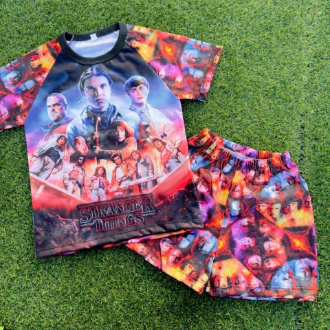 Pijama corto Stranger Things - comprar online