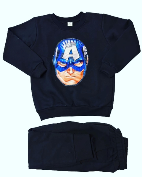 Conjunto con luces Capitan America