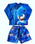 Conjunto remera uv sonic y short de baño