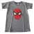Remera manga corta Spiderman Hombre Araña CARA con luz - comprar online