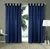 Juego de cortinas tropical largas