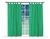 Cortinas cortas Tropical lisas - tienda online