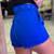 Short alfaiataria AZUL BIC - - comprar online