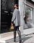 Poncho em Tricô modal xadrex - Amanda Closet Store