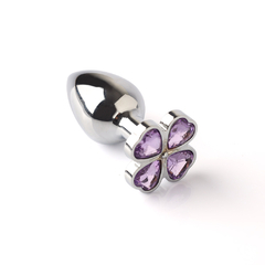 Plug Anal Metal Luck Cromado - 6,5 cm x 2,5 cm - códigoIA324 - comprar online