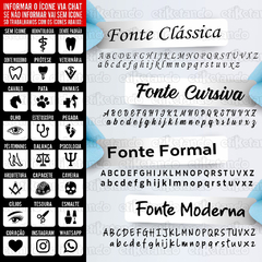 KIT de Etiquetas Instrumentais 60 unidades