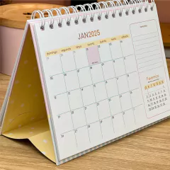 Calendário 2025 A5 de Mesa