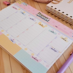 Bloco Planner Semanal